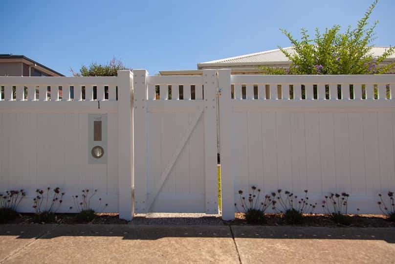 Australian-made PVC Fencing