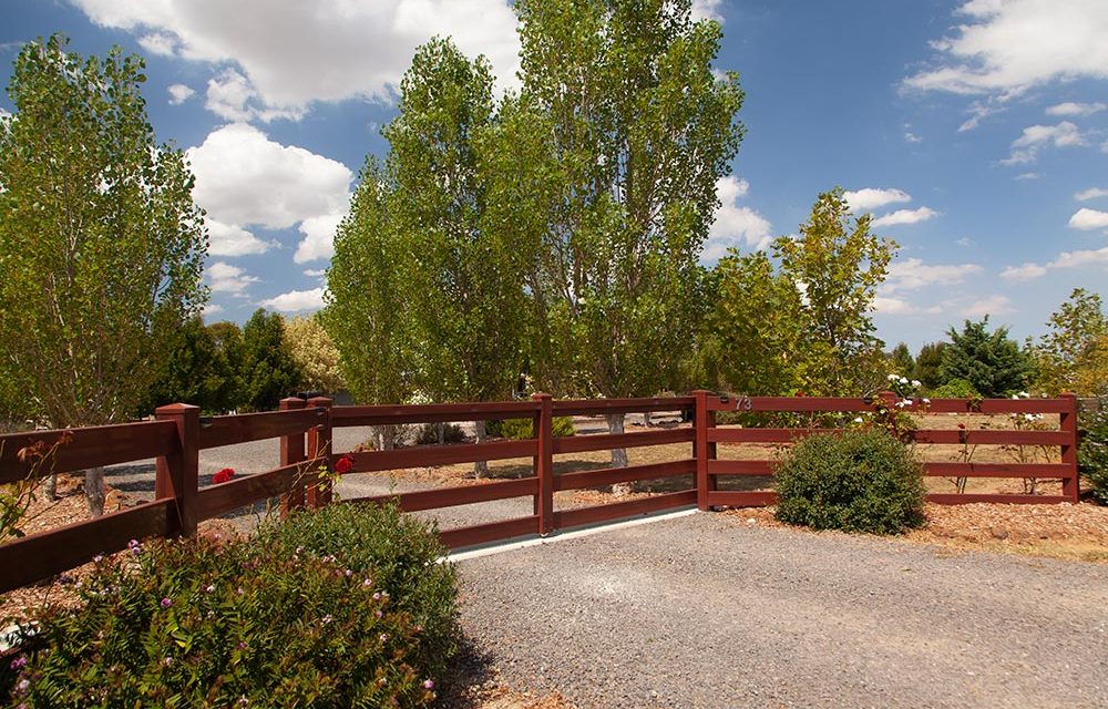 Think-Fencing-Post-and-Rail-Fence-x-4-Red-Gum-Gate-2